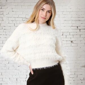 Area Stars Ivory Leila Sweater